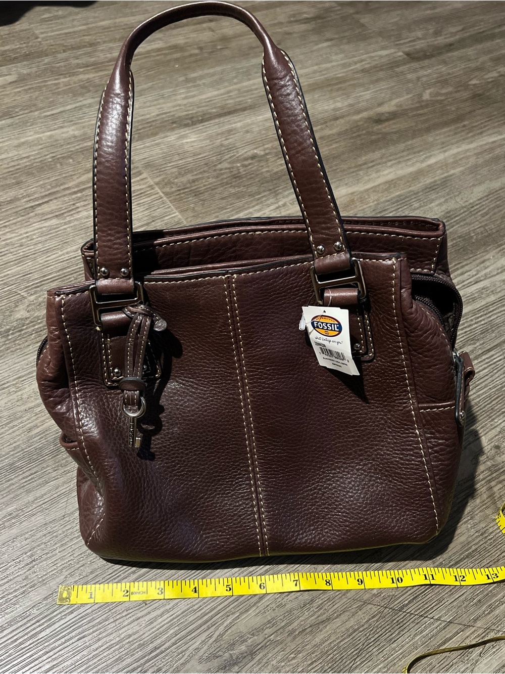 Fossil Women's Brown Leather purse